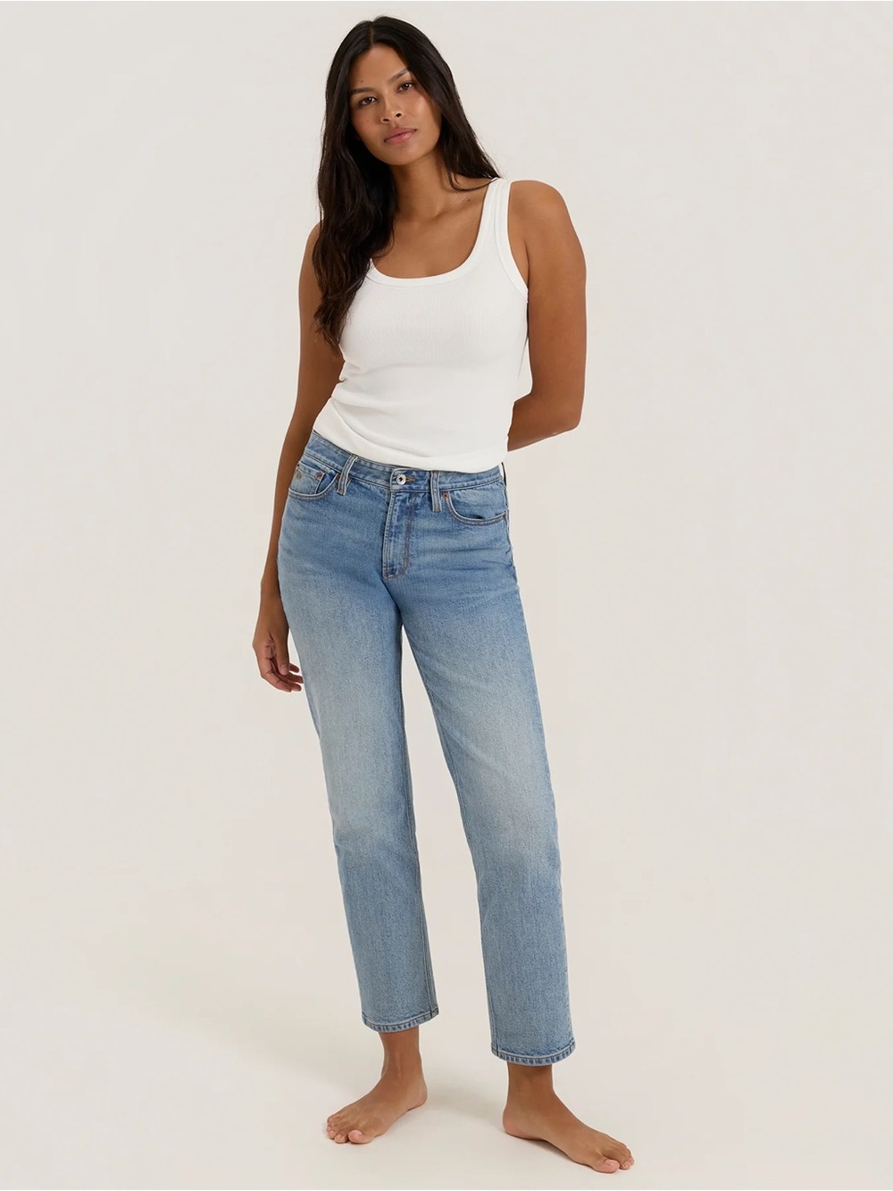 Outerknown | SEA High-Rise Straight Leg Women’s Jeans - Vintage Blue